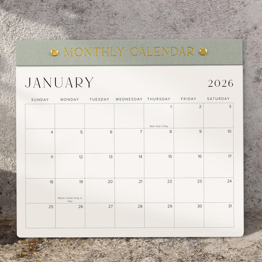 Beautiful 2026-2027 Magnetic Fridge Calendar - Runs From Jan 2026 Until July 2027 - The Perfect Monthly Refrigerator Calendar for Easy Organizing