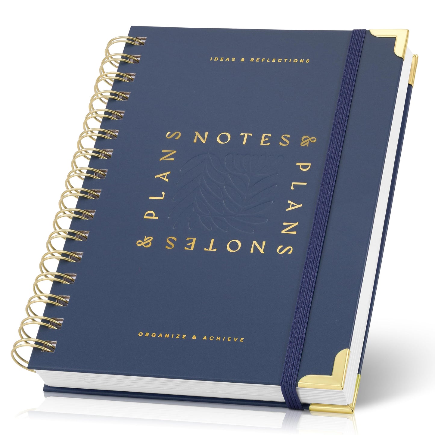 Aesthetic Daily Planner And Notebook With Hourly Schedule -Beautiful Spiral To do List Notepad For Work/Home to Organize Tasks And Appointments - Stylish School/Office Supplies Book For Women