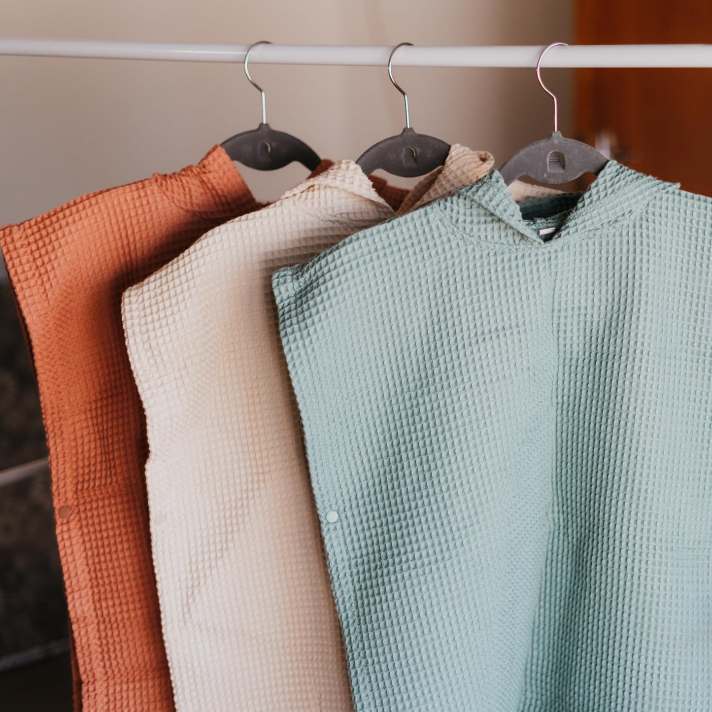 ZICOTO Soft Hooded Beach Towel for Kids - Cute Towel for Babies and Toddler Made of Waffle Cotton - Perfect Lightweight and Absorbent for Bath, Beach, Pool