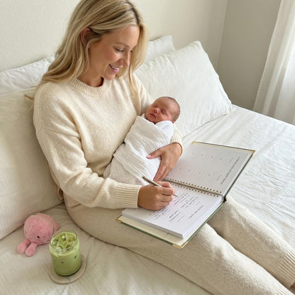 Keepsake Baby Memory Book for Boys and Girls – Timeless First 5 Year Baby Book – Neutral Journal Scrapbook or Photo Album - Record a Milestone for Every Event from Birth to Age 5