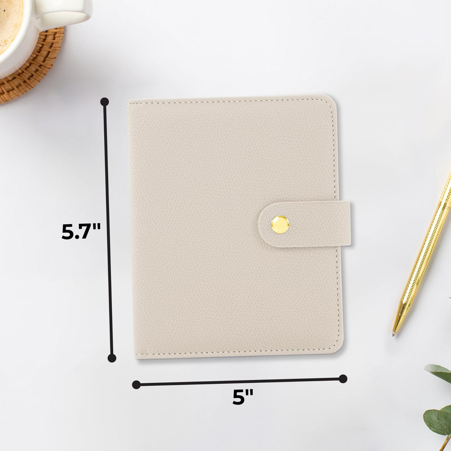 Beautiful Passport Holder for Travel – Cute Cover with Pen Holder to Keep Your Travel Documents Organized & Safe – Quality Passport Wallet and a Gift for Women & Men