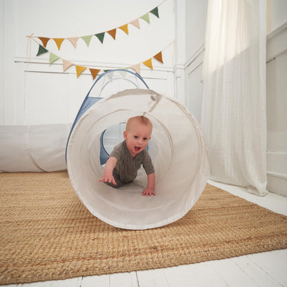 Stylish Play Tents and Tunnel Toy Set for Toddlers - A Fun Pop-Up Tent with Crawl Tunnels and a Ball Pit - A Great Gift for Babies That Sets Up in Seconds and Gives Kids 1-3 Unlimited Indoor Fun