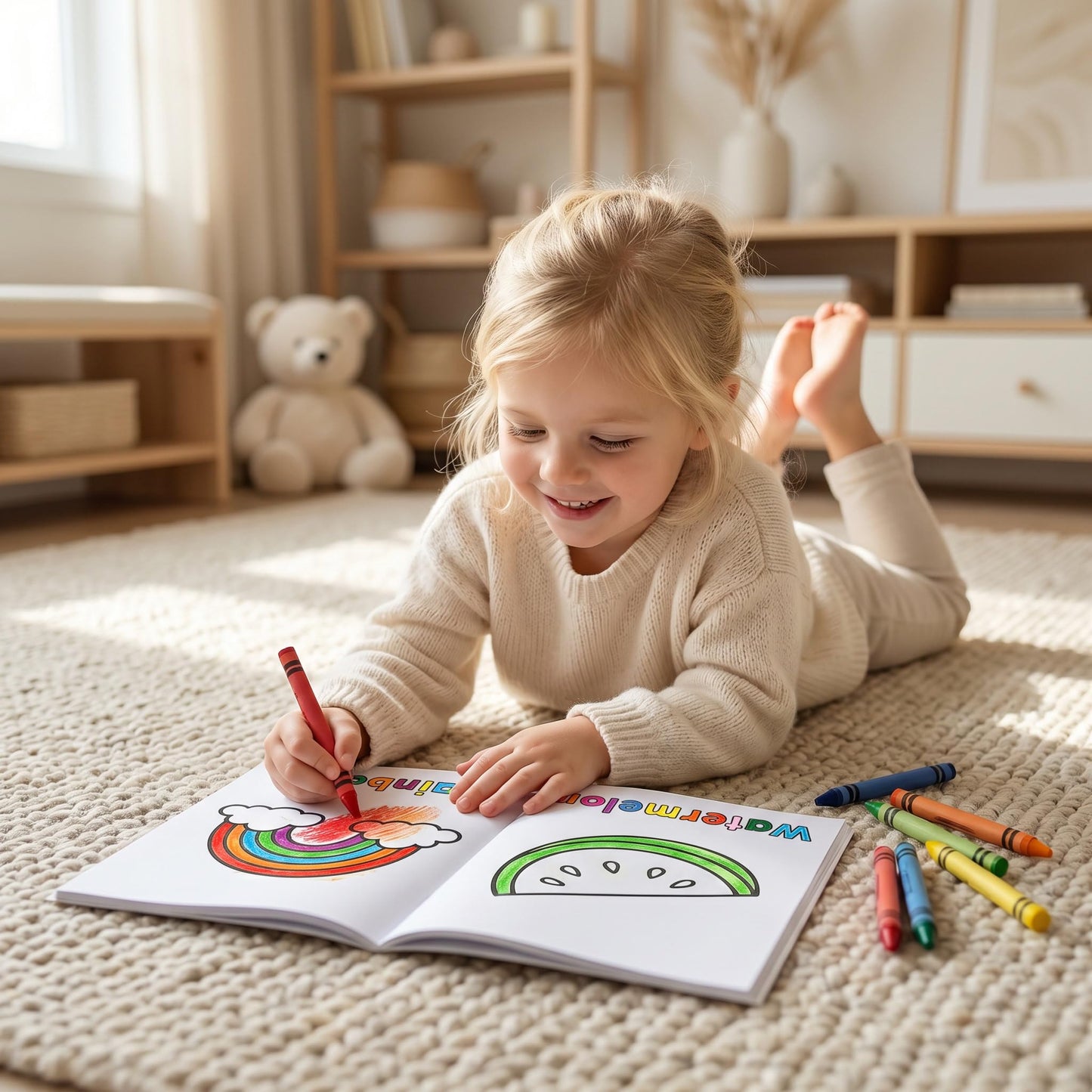 ZICOTO Fun Coloring Book for Toddlers - Set of 2 Cute My First Toddler Coloring Books with Big Simple Designs - Easy Learning Activity Book for Kids, Boys and Girls to Keep Little Ones Engaged