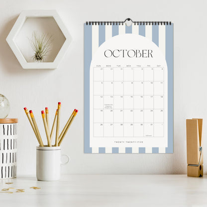 Aesthetic 2025-2026 Wall Calendar - Runs from May 2025 Until December 2026 - The Perfect Modern Calendar Planner for Easy Organizing