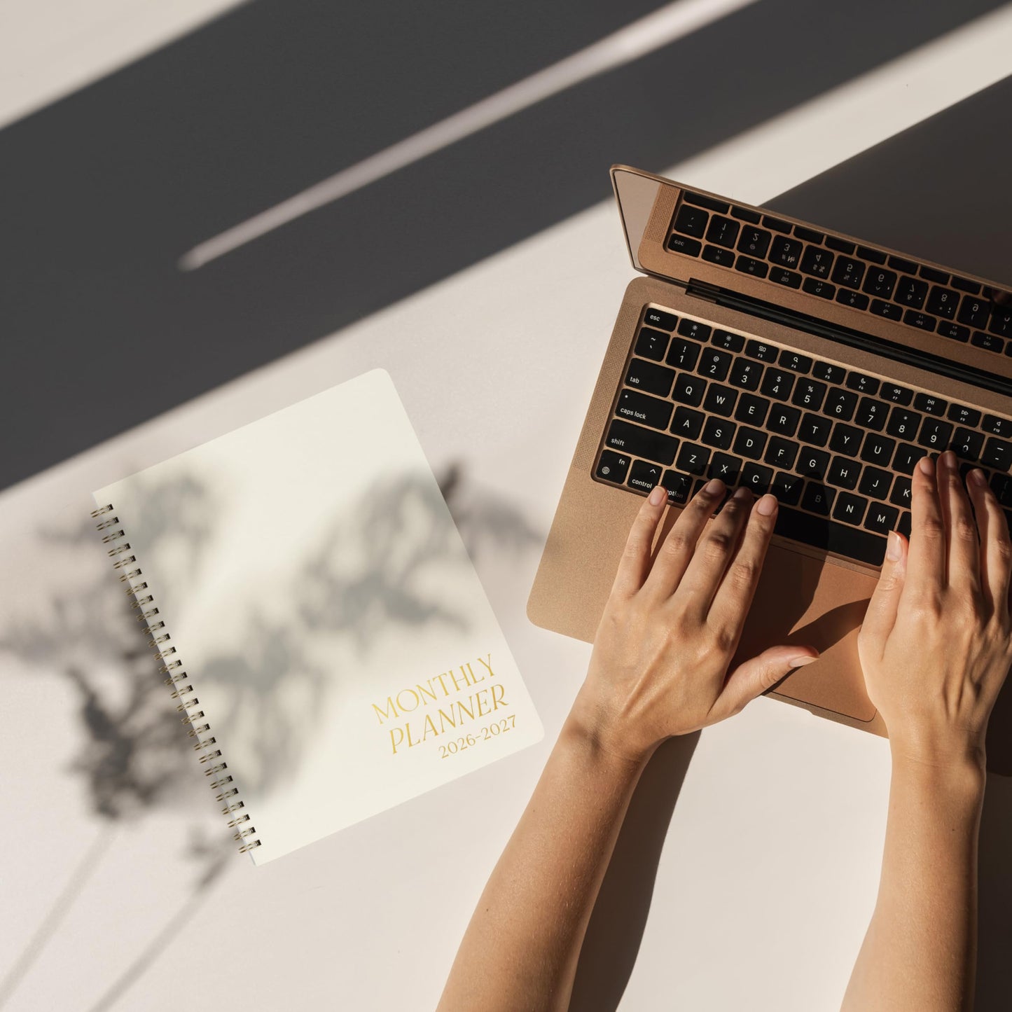 Beautiful 2026-2027 Monthly Planner and Calendar Book - To Do List Notebook That Easily Organizes Your Tasks to Boost Productivity - Runs From January 2026 Until December 2027