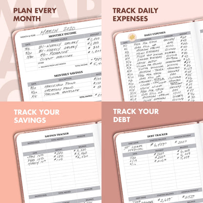 Simplified Monthly Budget Planner - Easy Use 12 Month Financial Organizer with Expense Tracker Notebook - The 2021-2022 Monthly Money Budgeting Book That Manages Your Finances Effectively