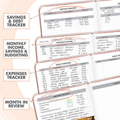 Simplified Monthly Budget Planner - Easy Use 12 Month Financial Organizer with Expense Tracker Notebook - The 2021-2022 Monthly Money Budgeting Book That Manages Your Finances Effectively
