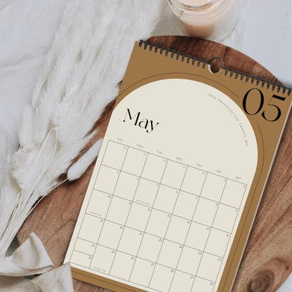 Aesthetic 2025-2026 Wall Calendar - Runs from June 2025 Until December 2026 - The Perfect Wall Hanging Calendar Planner for Easy Organizing