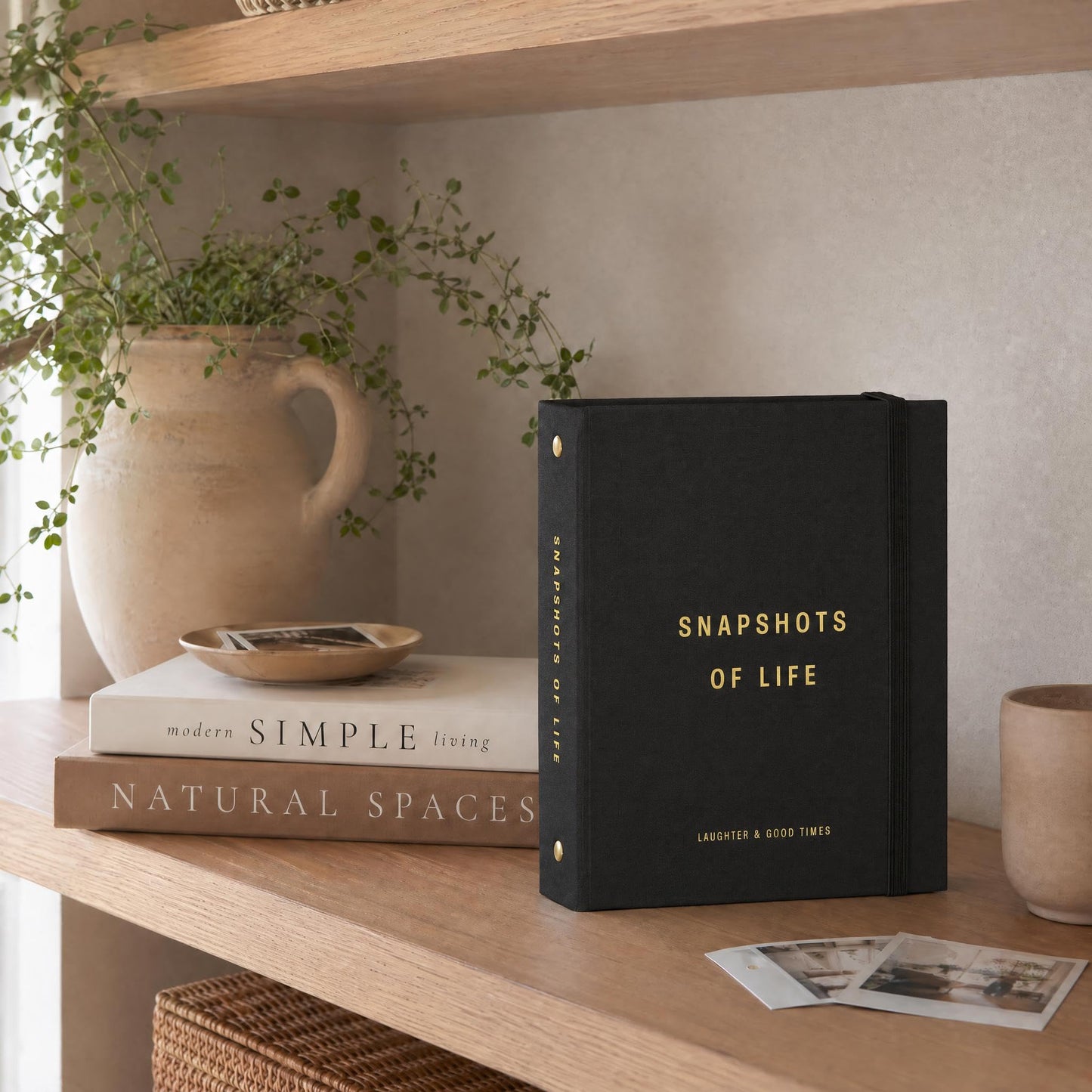 Beautiful Photo Album for 2x3 in Polaroid Photos - Safely Holds Your 240 Pictures Of Unique Memories - The Perfect Instax Mini Compatible Photo Book To Store Pictures Or Trading Collection Cards