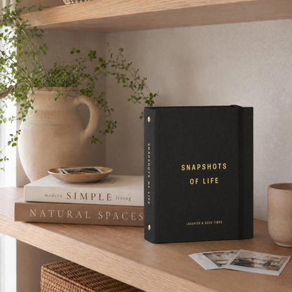 Beautiful Photo Album for 2x3 in Polaroid Photos - Safely Holds Your 240 Pictures Of Unique Memories - The Perfect Instax Mini Compatible Photo Book To Store Pictures Or Trading Collection Cards