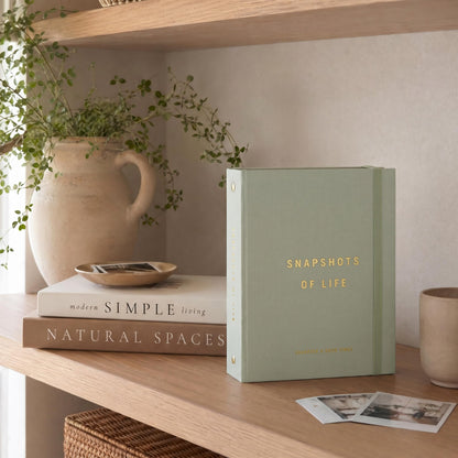 Beautiful Photo Album for 2x3 in Polaroid Photos - Safely Holds Your 240 Pictures Of Unique Memories - The Perfect Instax Mini Compatible Photo Book To Store Pictures Or Trading Collection Cards