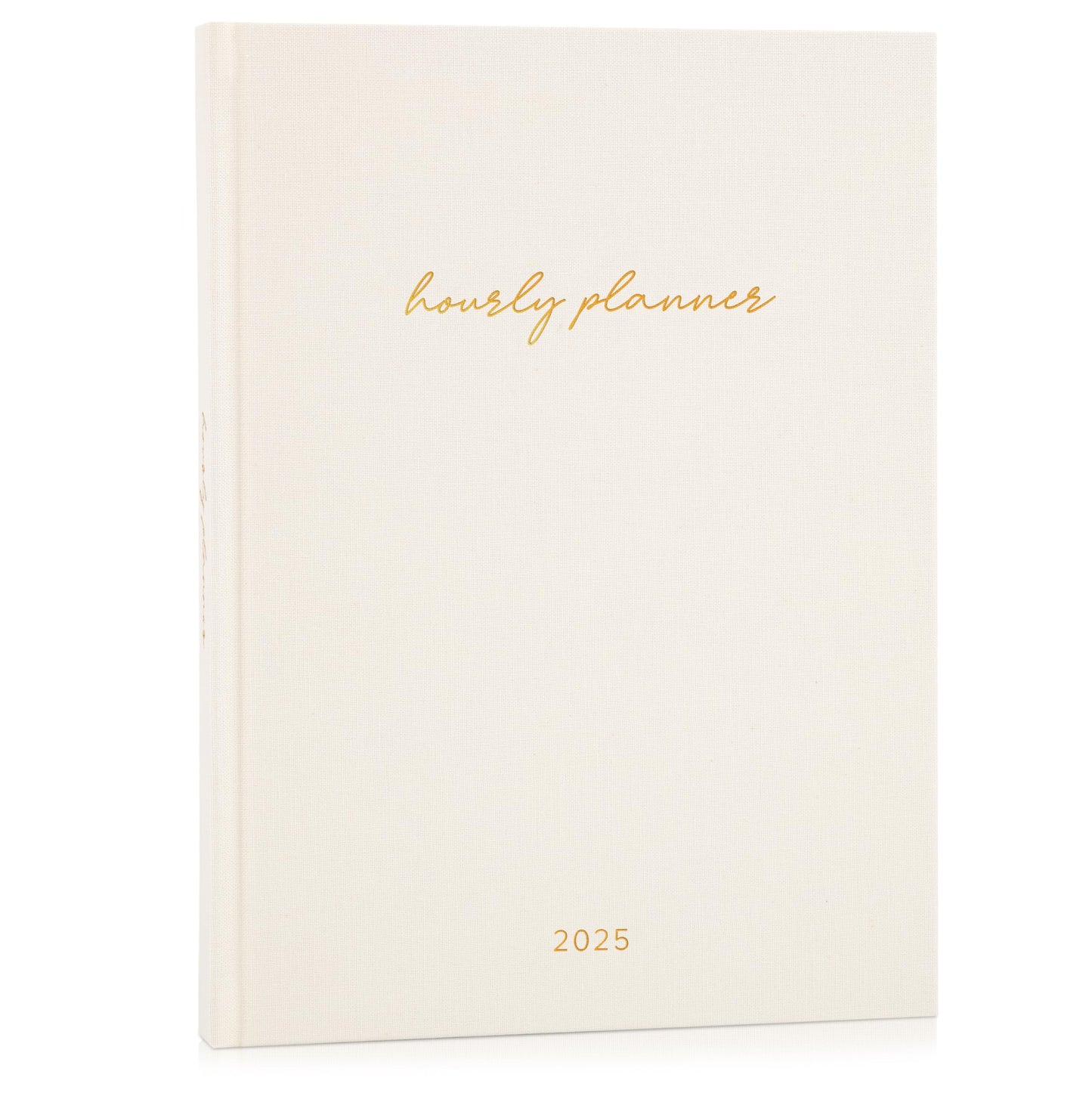 Beautiful 2025 Appointment Book Planner - Sturdy Linen Daily Planner & Weekly Calendar with Half Hourly Schedule Easily Keeps Track Of All Your Appointments - The Perfect Day by Day Organizer