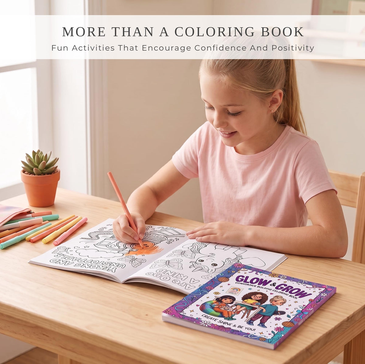 Beautiful Coloring Books for Teens Set of 2 - Perfect to Boost Confidence
