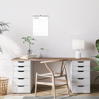 Beautiful 2025-2026 Wall Calendar - Runs from January 2025 until July 2026 - 14.5"x11.5" Office Wall Calendar for Easy Organizing