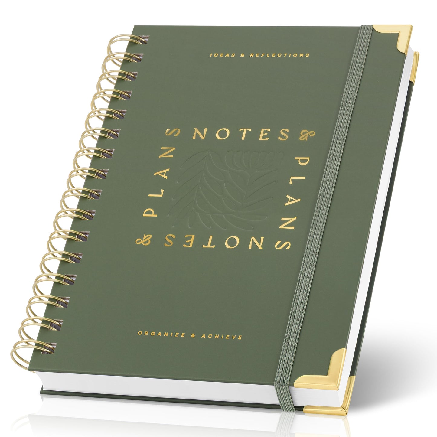 Aesthetic Daily Planner And Notebook With Hourly Schedule -Beautiful Spiral To do List Notepad For Work/Home to Organize Tasks And Appointments - Stylish School/Office Supplies Book For Women