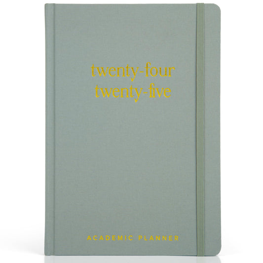 Beautiful 2024-2025 Academic Planner - A 6.7" x 9.7" Daily Planner for Women or Men with Weekly & Monthly Spreads For The 24-25 School Year - Runs From July 2024 - June 2025