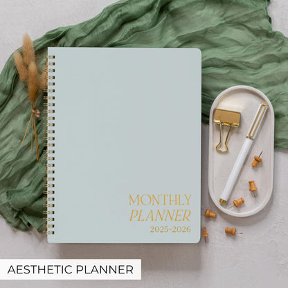 Beautiful 2026-2027 Monthly Planner and Calendar Book - To Do List Notebook That Easily Organizes Your Tasks to Boost Productivity - Runs From January 2026 Until December 2027