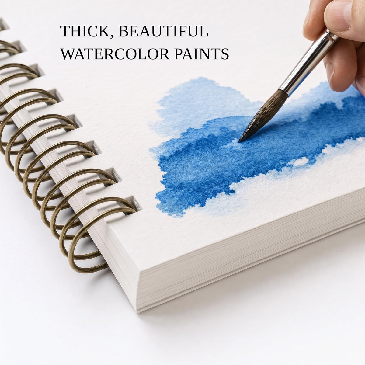 Beautiful Watercolor Workbook for Beginners - Relaxing & Easy to Paint
