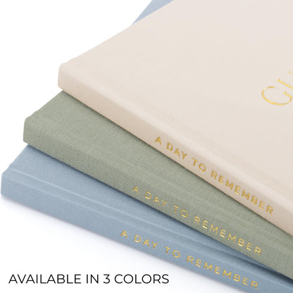 Beautiful Wedding Guest Book Set for Your Wedding Reception - Elegant Party Guestbook With Card, Stand & Pen to Sign in and Add Polaroid Photos - The Perfect Guest Book for Baby or Bridal Shower