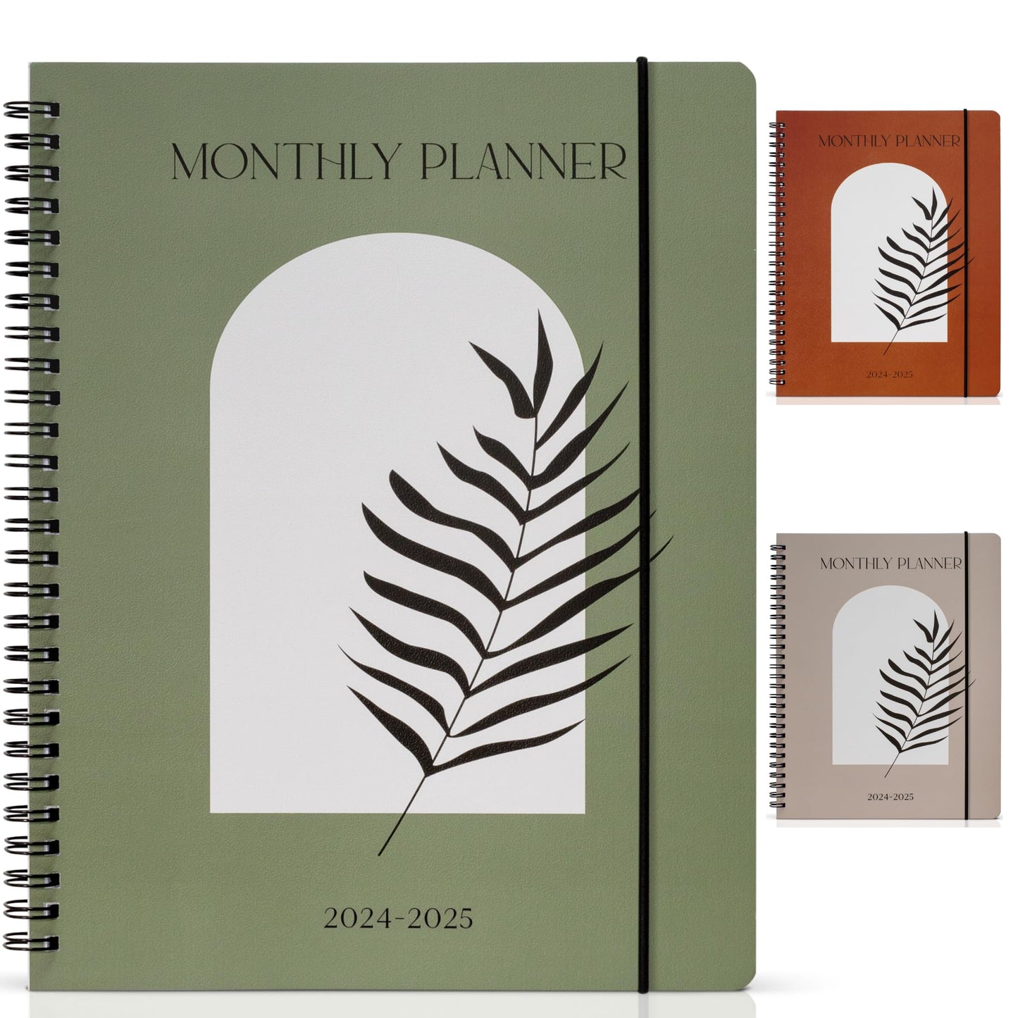 Beautiful 2025 Monthly Planner and Calendar Book - Arched To Do List Notebook Easily Organizes Your Tasks to Boost Productivity - Runs Until December 2025