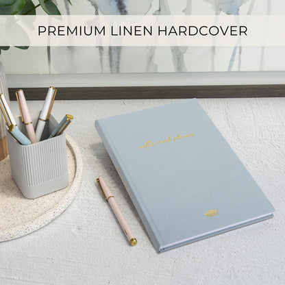Aesthetic Daily Planner And Notebook With Hourly Schedule - Modern Hardcover To do List Notepad to Easily Organize Your Work Tasks And Appointments - The Perfect Book for School & Office Supplies