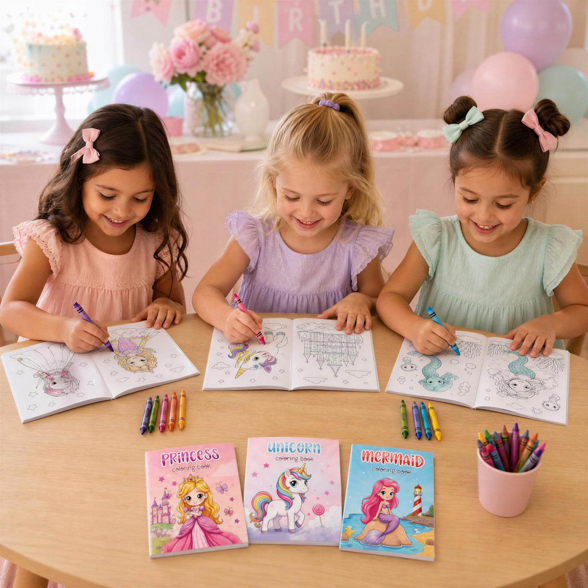 Fun Mini Coloring Books for Kids Set of 20 - Cute Toddler Books in Bulk