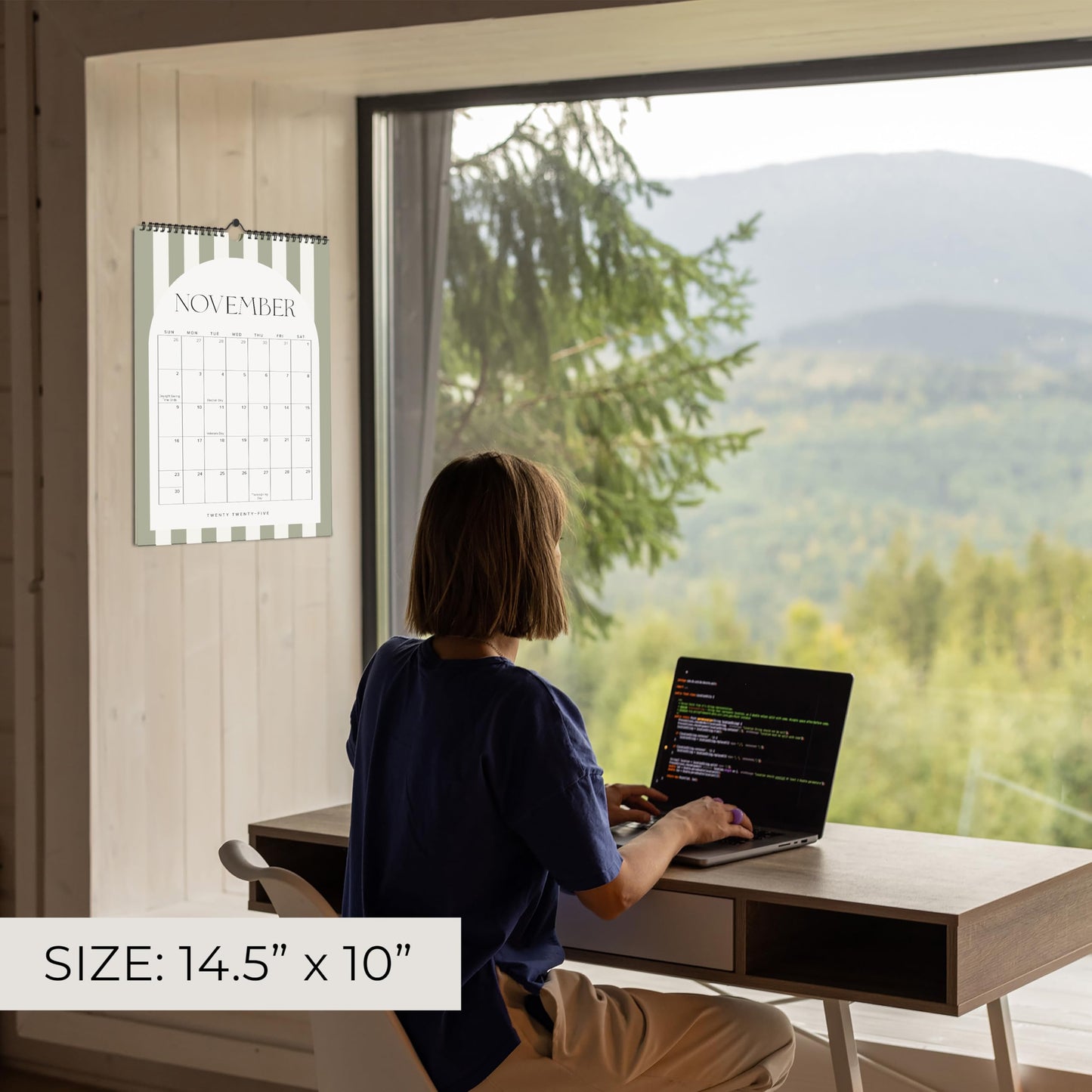 Aesthetic 2025-2026 Wall Calendar - Runs from May 2025 Until December 2026 - The Perfect Modern Calendar Planner for Easy Organizing