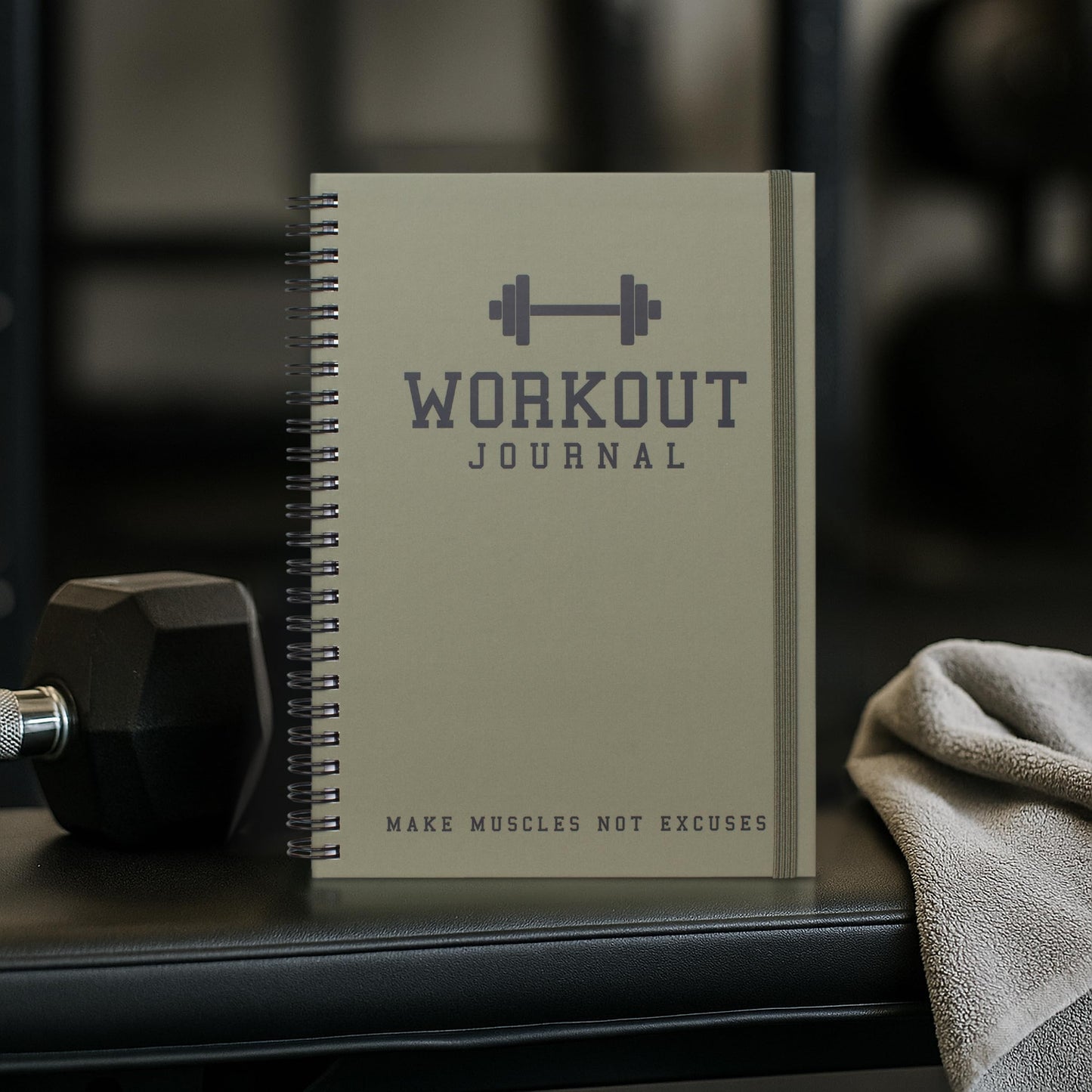 The Ultimate Fitness Journal for Tracking and Crushing Your Gym Goals - Detailed Workout Planner & Log Book For Men and Women - Great Gym Accessories With Calendar, Nutrition & Progress Tracker