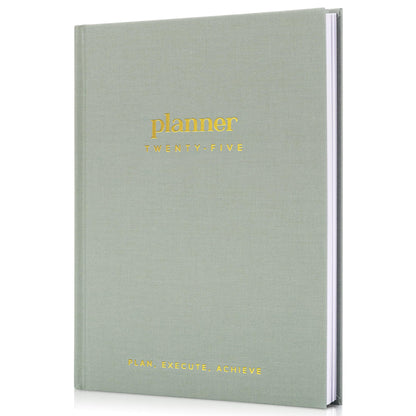 Beautiful 2025 Daily Planner - 7" x 10" Planner for Women or Men with Weekly & Monthly Spreads for Easy Planning - Beautiful Calendar Book to Organize Tasks and Boost Productivity