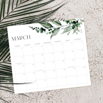 Beautiful 2025-2026 Magnetic Fridge Calendar - Runs From July 2025 Until December 2026 - The Perfect Monthly Refrigerator Calendar for Easy Organizing