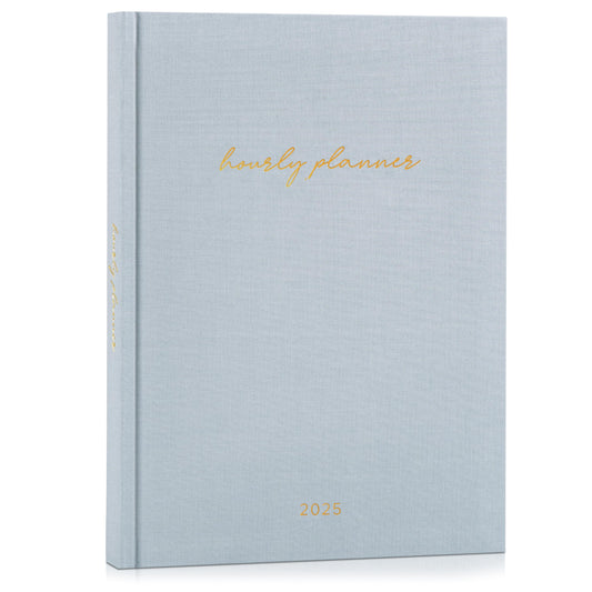 Beautiful 2025 Appointment Book Planner - Sturdy Linen Daily Planner & Weekly Calendar with Half Hourly Schedule Easily Keeps Track Of All Your Appointments - The Perfect Day by Day Organizer