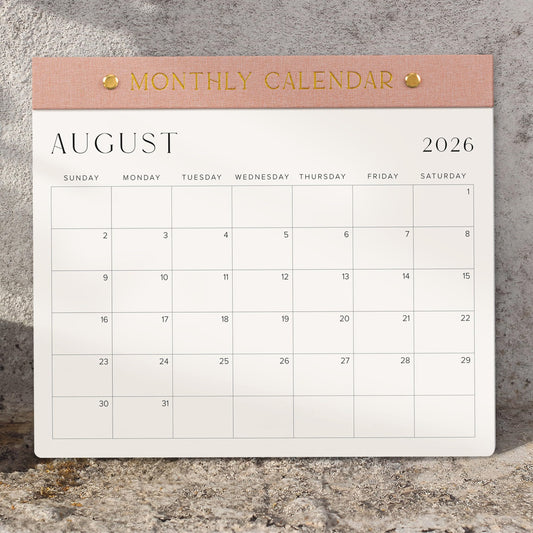 Beautiful 2026-2027 Magnetic Fridge Calendar - Runs From June 2026 Until December 2027 - The Perfect Monthly Refrigerator Calendar for Easy Organizing