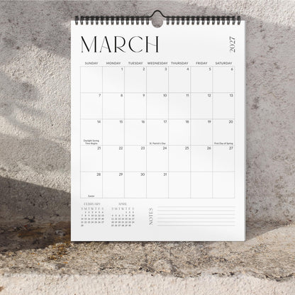Beautiful 2026-2027 Wall Calendar - Runs from June 2026 until December 2027 - Large 14.5" x 11.5" Office Wall Calendar for Easy Organizing