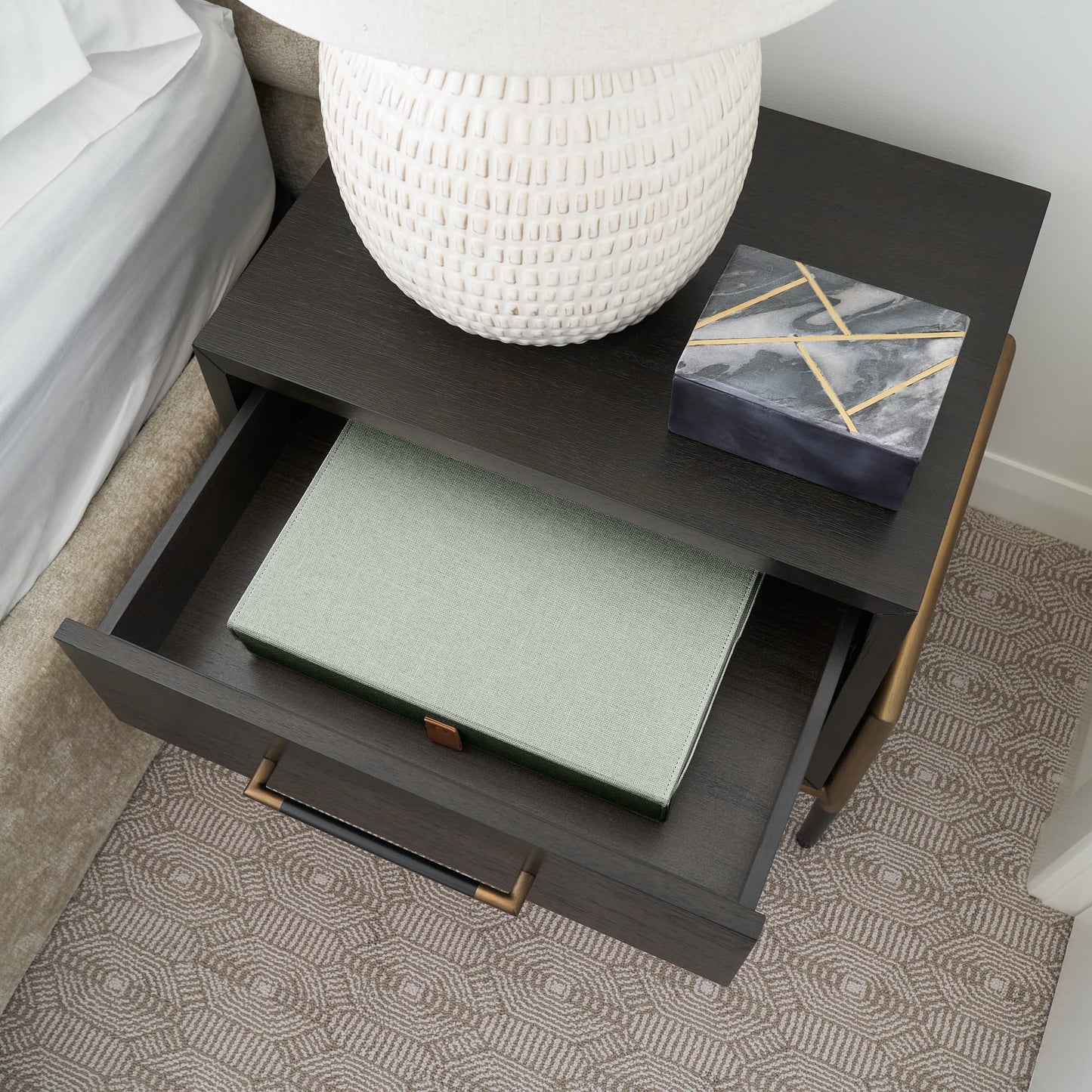 Decorative Photo Storage Boxes with Lids - Set of 2 Beautiful Linen Organizers Are Perfect to Safely Store Your Pictures, Documents, Scrapbooking Supplies, Keepsakes and Other Memories in Style