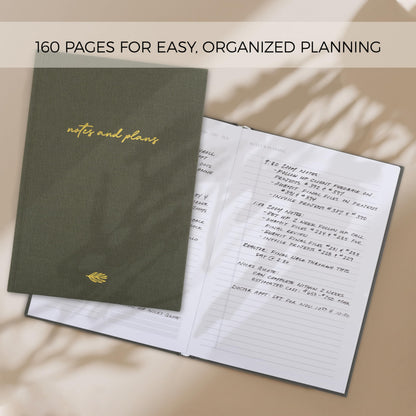 Aesthetic Daily Planner And Notebook With Hourly Schedule - Modern Hardcover To do List Notepad to Easily Organize Your Work Tasks And Appointments - The Perfect Office Supplies