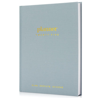 Beautiful 2025 Daily Planner - 7" x 10" Planner for Women or Men with Weekly & Monthly Spreads for Easy Planning - Beautiful Calendar Book to Organize Tasks and Boost Productivity