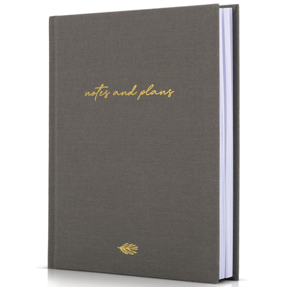 Aesthetic Daily Planner And Notebook With Hourly Schedule - Modern Hardcover To do List Notepad to Easily Organize Your Work Tasks And Appointments - The Perfect Office Supplies