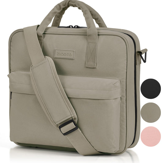 Sturdy 3 Ring Zipper Binder With Shoulder Strap For School - Beautiful 2 Inch Zip Up Binder with Extra Pockets Holds 500 Sheets, Books & Laptop - Easy to Carry and Made Of Durable Premium Fabrics