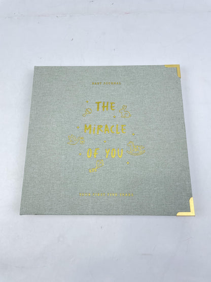 Keepsake Baby Memory Book for Boys and Girls - Timeless First 5 Year Baby Book - Neutral Journal Scrapbook or Photo Album - Record a Milestone for Every Event from Birth to Age 5