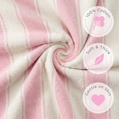 ZICOTO Stylish Hooded Beach Towel for Kids - Extra Soft and Fast Drying Poncho for Toddlers 0-3 Years is Made of Premium Cotton - Perfect Baby Cover Up for Beach Days or Pool and Bath Time Adventures
