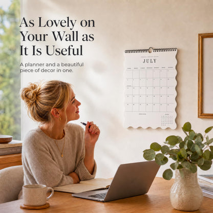 Beautiful 2026-2027 Wall Calendar - Runs August 2026 until December 2027