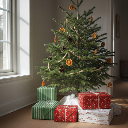 Beautiful Christmas Gift Wrapping Paper Rolls For Small & Medium Size Gifts - Set of 3 Quality Paper Rolls With Cute Designs - Add a Touch of Magic to Every Gift You Wrap - 17 in x 120 in Per Roll