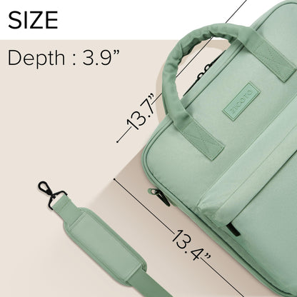 Sturdy 3 Ring Zipper Binder with Shoulder Strap for School - Beautiful 2 Inch Zip Up Binder with Extra Pockets Holds 500 Sheets, Books & Laptop - Easy to Carry and Made of Durable Premium Fabrics