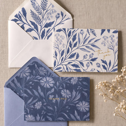 ZICOTO Beautiful Thank You Cards Set of 30 with Envelopes and Stickers