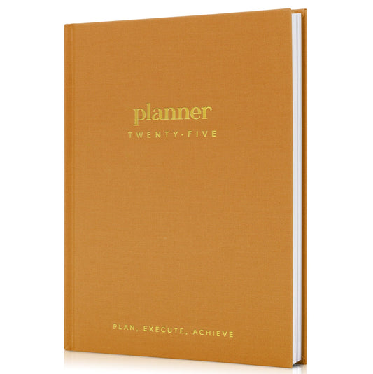 Beautiful 2025 Daily Planner - 7" x 10" Planner for Women or Men with Weekly & Monthly Spreads for Easy Planning - Beautiful Calendar Book to Organize Tasks and Boost Productivity