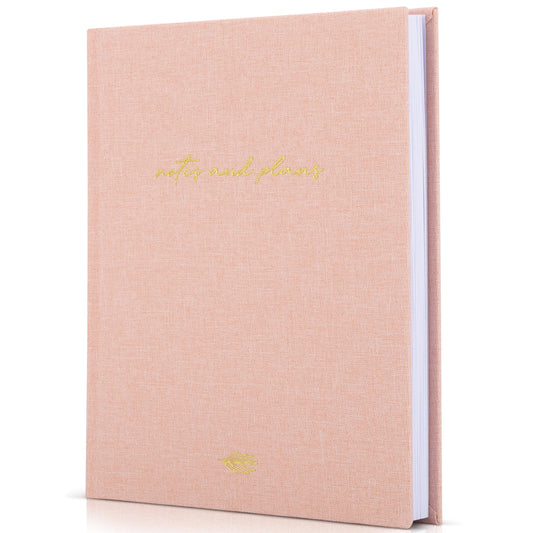 Aesthetic Daily Planner And Notebook With Hourly Schedule - Modern Hardcover To do List Notepad to Easily Organize Your Work Tasks And Appointments - The Perfect Book for School & Office Supplies