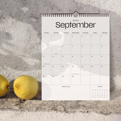 Beautiful 2026 Wall Calendar - Runs from January 2026 until July 2027 - Large 14.5" x 11.5" Office Wall Calendar for Easy Organizing