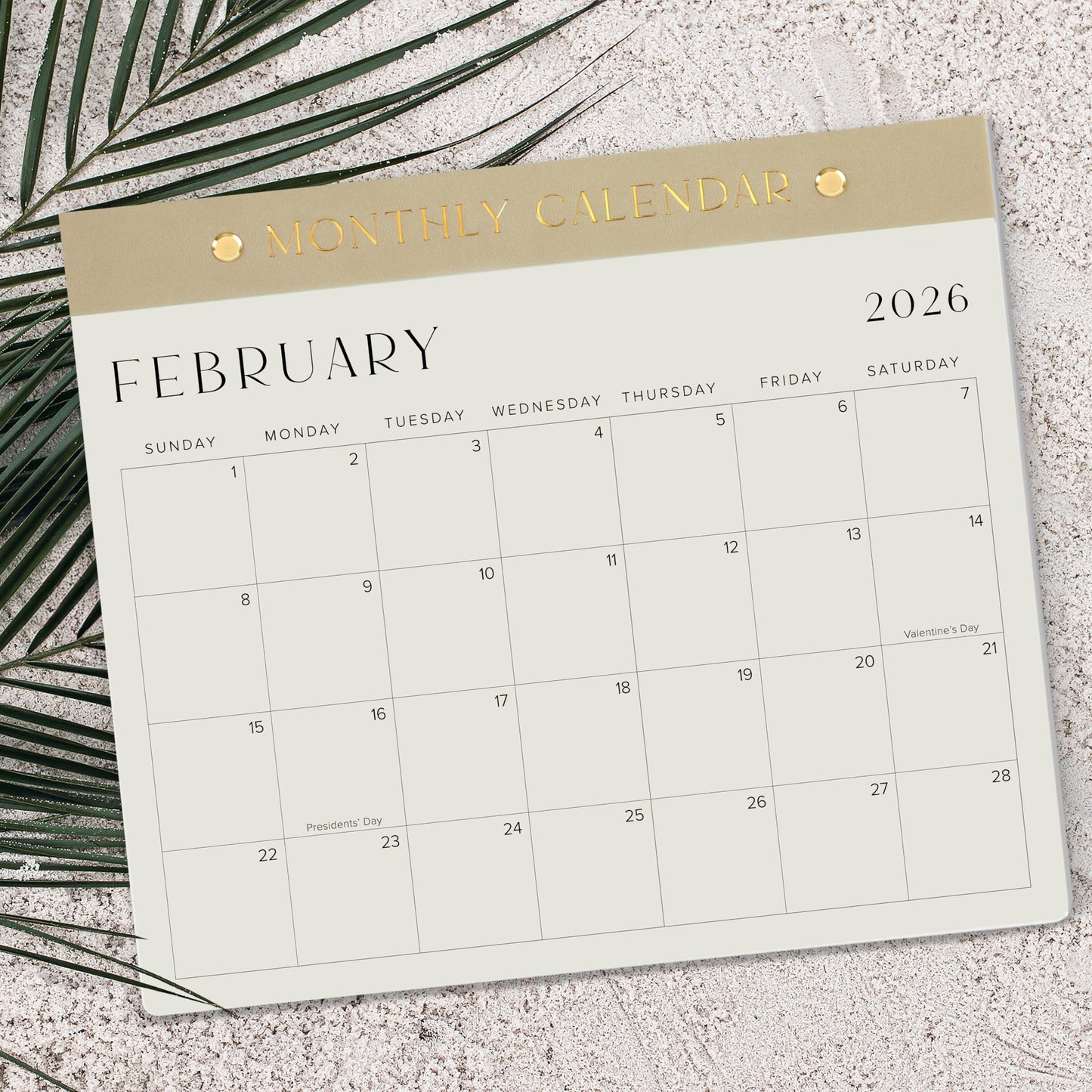 Beautiful 2025-2026 Magnetic Fridge Calendar - Runs From July 2025 Until December 2026 - The Perfect Monthly Refrigerator Calendar for Easy Organizing