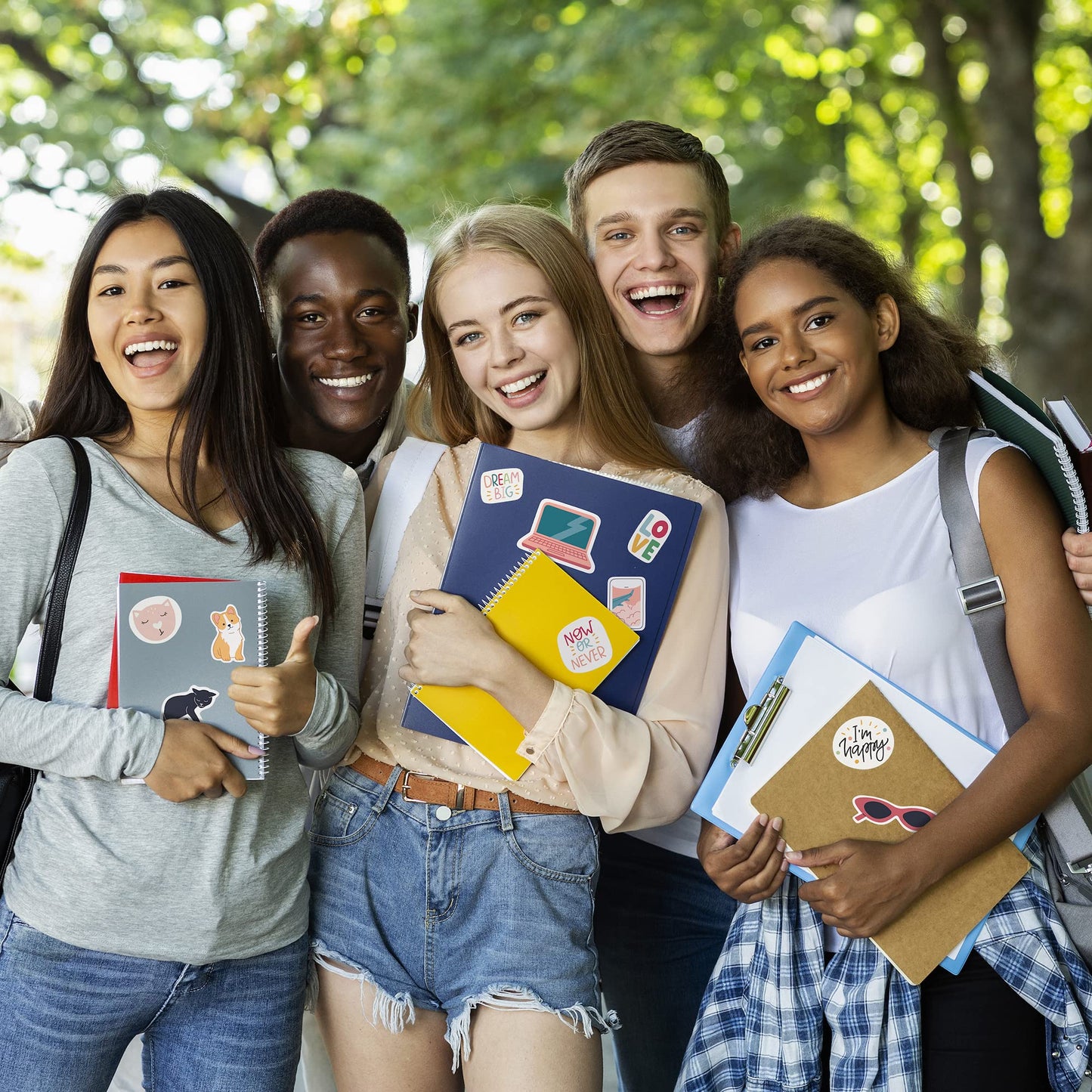 Premium Printable Vinyl Sticker Paper for Your Inkjet and Laser Printer - 25 Matte White Waterproof Decal Paper Sheets - Dries Quickly and Holds Ink Beautifully - Accessories Set for Cricut